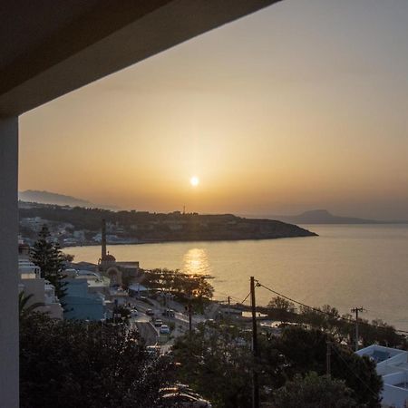 Pavlos Standard Studio With Sea View Rethymno Exterior foto