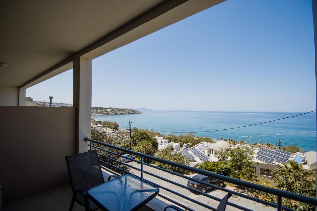 Pavlos Standard Studio With Sea View Rethymno Exterior foto